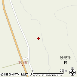 山口県山口市徳地八坂477周辺の地図