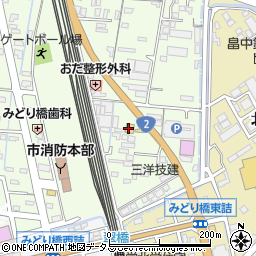 広島トヨタＴ・Ｄ大竹店・大竹Ｕ−ｃａｒセンター周辺の地図