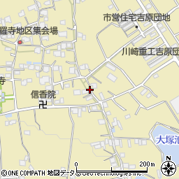 香川県善通寺市吉原町1322-1周辺の地図