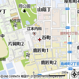 和歌山県和歌山市谷町32周辺の地図