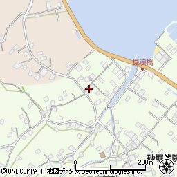 広島県江田島市能美町中町885周辺の地図