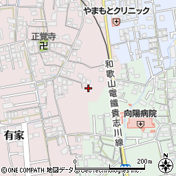 和歌山県和歌山市有家35周辺の地図