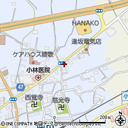 兼田自動車整備工場周辺の地図