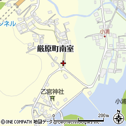 長崎県対馬市厳原町南室172周辺の地図