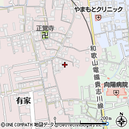 和歌山県和歌山市有家30周辺の地図
