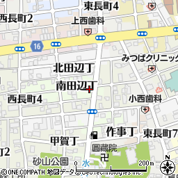 和歌山県和歌山市南田辺丁48周辺の地図