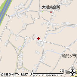 徳島県鳴門市鳴門町土佐泊浦大毛112-127周辺の地図