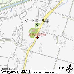 前田地蔵寺前周辺の地図