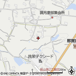 和歌山県紀の川市桃山町調月1374-26周辺の地図