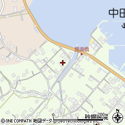 広島県江田島市能美町中町855-2周辺の地図
