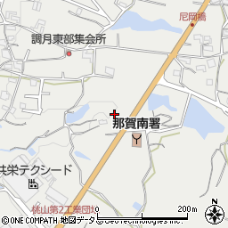 和歌山県紀の川市桃山町調月1477-2周辺の地図