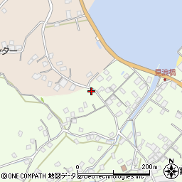 広島県江田島市能美町中町844-1周辺の地図