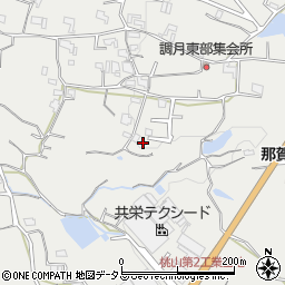 和歌山県紀の川市桃山町調月1374-23周辺の地図