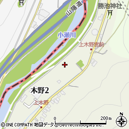小瀬川周辺の地図