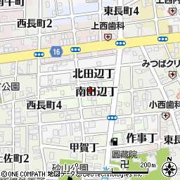 和歌山県和歌山市南田辺丁29周辺の地図