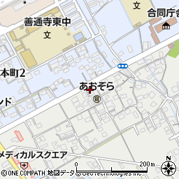 香川県善通寺市生野町1536周辺の地図