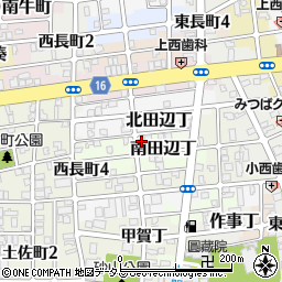 和歌山県和歌山市南田辺丁32周辺の地図