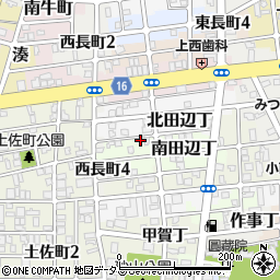 和歌山県和歌山市南田辺丁8周辺の地図