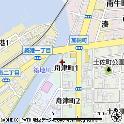 株式会社中長商店　湊事務所周辺の地図