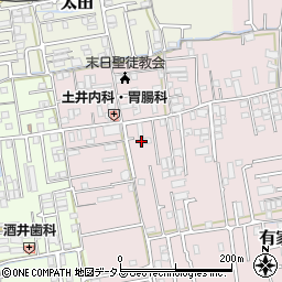 和歌山県和歌山市有家216周辺の地図