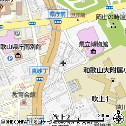 和歌山県医師信用組合本店周辺の地図