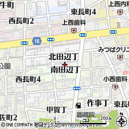 和歌山県和歌山市南田辺丁20周辺の地図