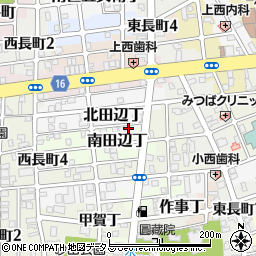 和歌山県和歌山市南田辺丁22周辺の地図