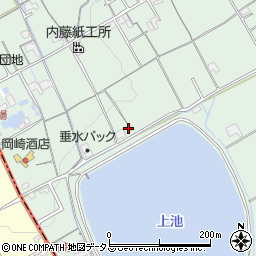 香川県丸亀市垂水町254周辺の地図