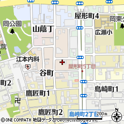 和歌山県和歌山市谷町4周辺の地図