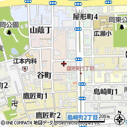 和歌山県和歌山市谷町6周辺の地図