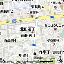 和歌山県和歌山市南田辺丁23周辺の地図