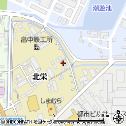 広島県大竹市北栄14-11周辺の地図