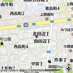 和歌山県和歌山市北田辺丁79周辺の地図