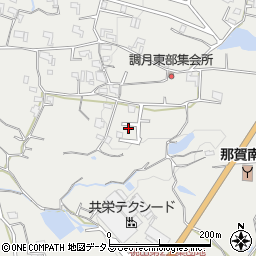 和歌山県紀の川市桃山町調月1374-19周辺の地図