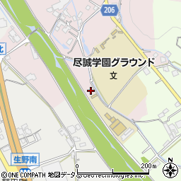 香川県善通寺市与北町2673-1周辺の地図