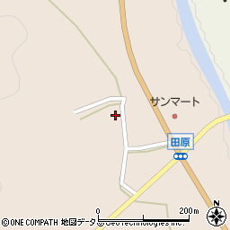 山口県周南市鹿野中田原870周辺の地図