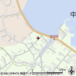 広島県江田島市能美町中町851周辺の地図