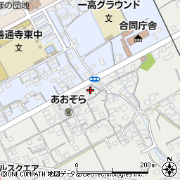 香川県善通寺市生野町1541周辺の地図