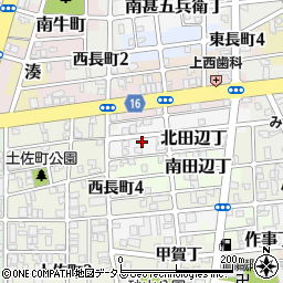 和歌山県和歌山市北田辺丁87周辺の地図