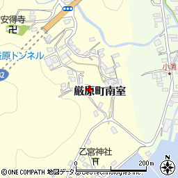 長崎県対馬市厳原町南室47周辺の地図