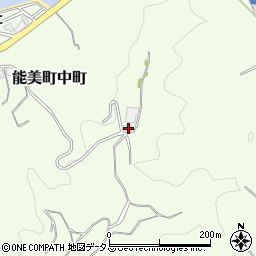 広島県江田島市能美町中町4628-10周辺の地図