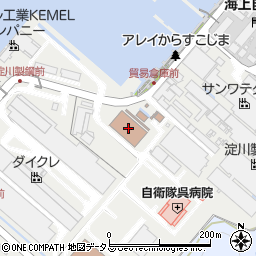 自衛隊呉病院　総務課周辺の地図