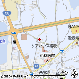 香川県丸亀市綾歌町岡田下251周辺の地図