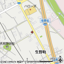 香川県善通寺市生野町791周辺の地図