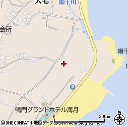 徳島県鳴門市鳴門町土佐泊浦大毛82-129周辺の地図