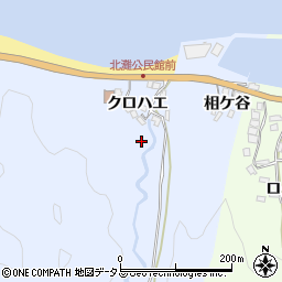 徳島県鳴門市北灘町宿毛谷周辺の地図