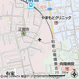 和歌山県和歌山市有家64-2周辺の地図