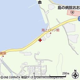 広島県江田島市能美町中町4207-1周辺の地図