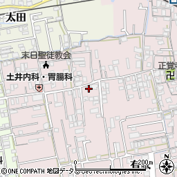 和歌山県和歌山市有家224周辺の地図