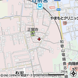 和歌山県和歌山市有家156周辺の地図